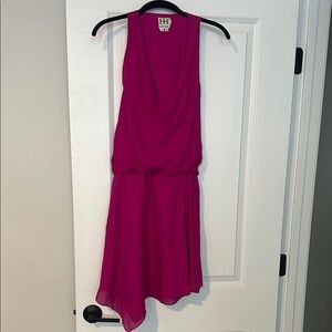Haute Hippie Hot Pink Cocktail Dress